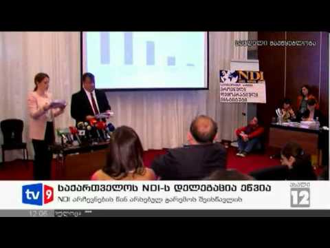 ახალი 12 | NDI-ს დელეგაცია | 25.06.12