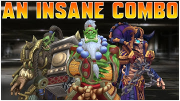 This Hero COMBO is INSANE! | WC3 | Grubby