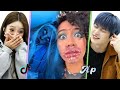 2 korean idols reaction to disney princesses died challenge  asopo