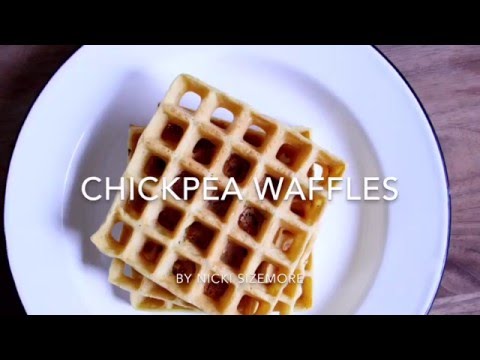 How to Make Chickpea Waffles (aka The Easiest Waffles EVER!)