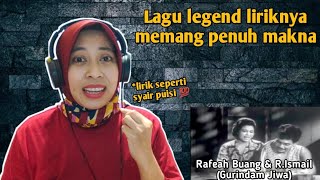 Rafeah Buang \u0026 R Ismail - Gurindam Jiwa | 🇮🇩 REACTION