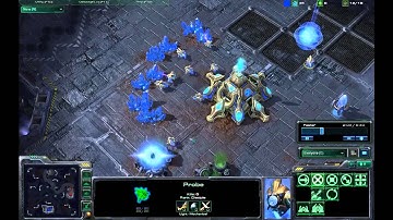 SC2 Darkdude - 2 Gateway Zealot Rush