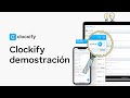 Clockify demostracin el rastreador de tiempo para equipos gratis