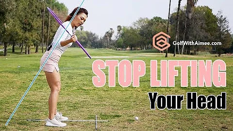 Stop Lifting Your Head | Golf with Aimee