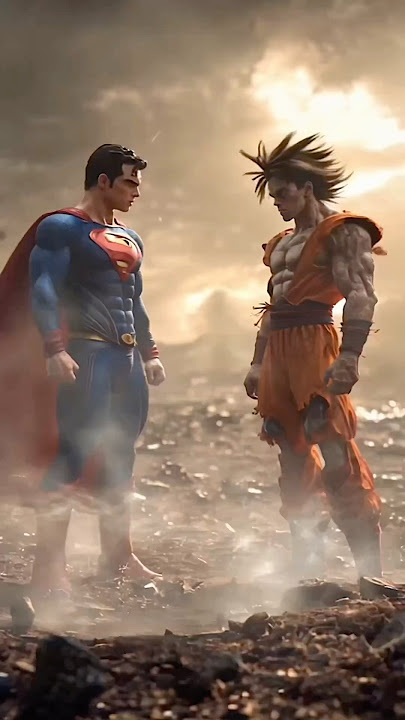 Superman vs Goku – When Power Meets Destiny