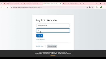Tutorial pembuatan kelas daring dengan LMS Moodle yang memuat 3 interaksi #Tugas3 #TPEN4310 #UTBogor