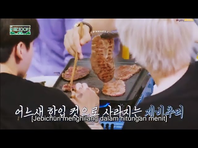 BTS Mukbang Moments Sub Indo [ IN THE SOOP S2 ] class=