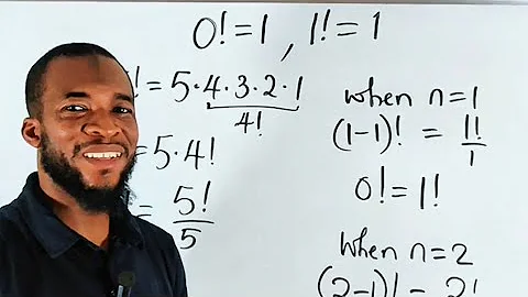 The Surprising Reason 0! and 1! Are Both Equal to 1. | 0!=1!=1