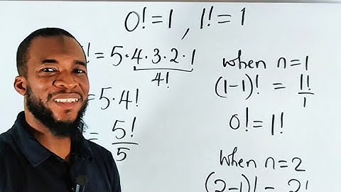 De verrassende reden dat 0! en 1! beide gelijk zijn aan 1. | 0!=1!=1