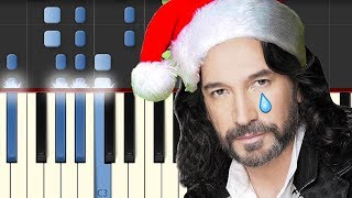 Video thumbnail of "Navidad Sin Ti / Los Bukis / Piano Tutorial / Notas Musicales"