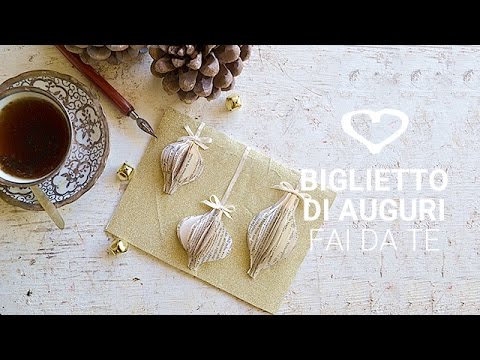 Tutorial Come Realizzare Un Biglietto Di Auguri Fai Da Te La Figurina Youtube