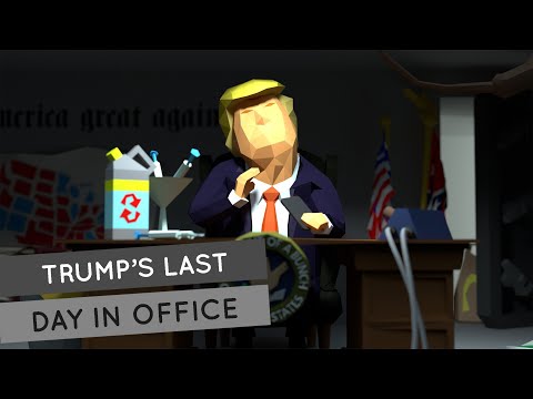 Trumps Last Day In Office - Mitsi Studio