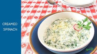 Low Carb Creamed Spinach - Healthy and Easy