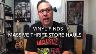 Vinyl Finds - Massive Thrift Store Hauls