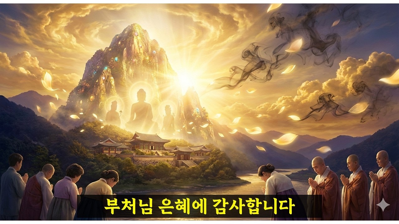 부처님 은혜에 감사합니다