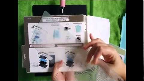 Embossing with an Embossing Folder and the Sizzix Big Shot