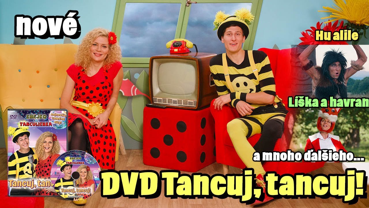 Smejko a Tanculienka - DVD Tancuj, tancuj! Ukážka