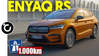 Skoda Enyaq RS 2024 Langstreckentest - DEUTLICH sparsamer?