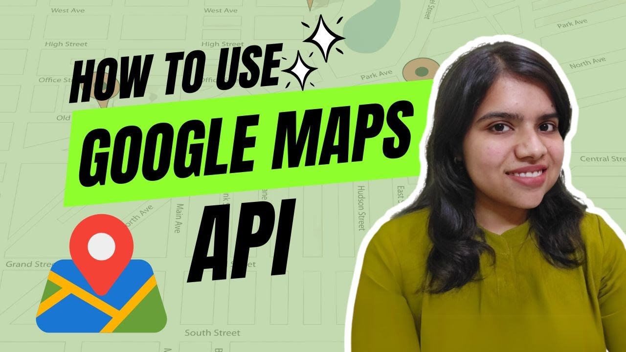 How to create and use Google Maps API - YouTube