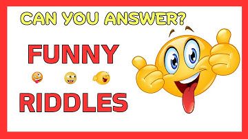 FUNNY RIDDLES WITH ANSWERS #funnyriddleswithanswers #riddlezone