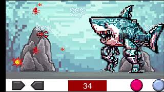 CRAYFISH CRISIS ザリガニ系横スクロールゲーム Power Apps screenshot 1