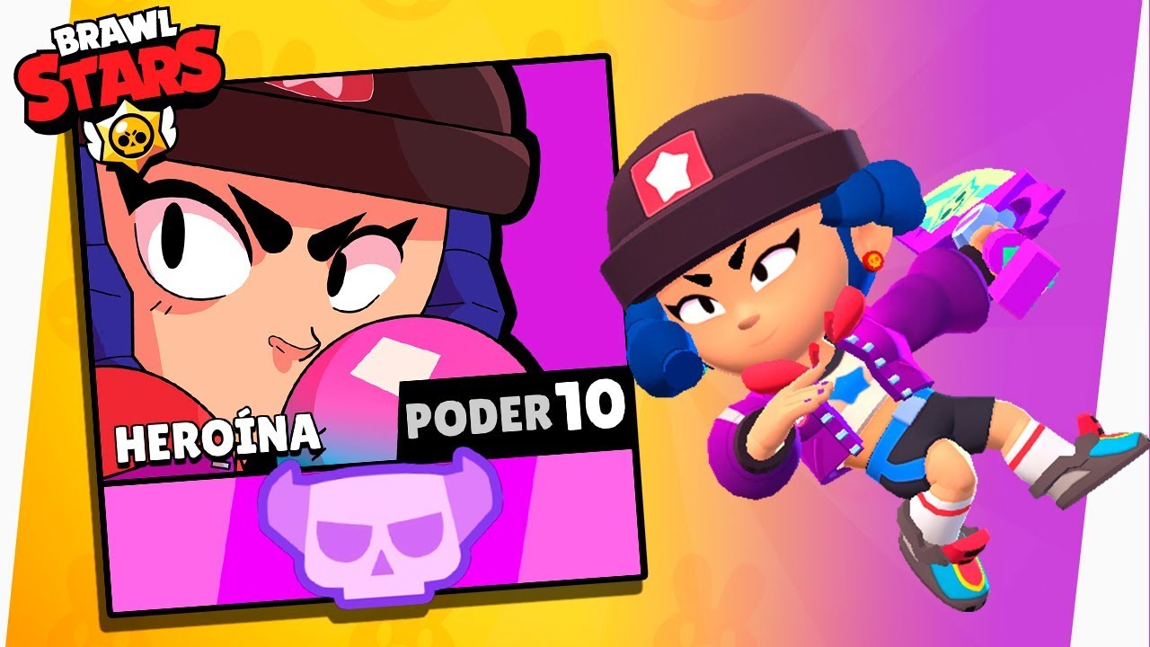 Linda Demais Liberei De Graca A Nova Bibi Heroica No Brawl Stars Youtube - conta full brawl stars grátis