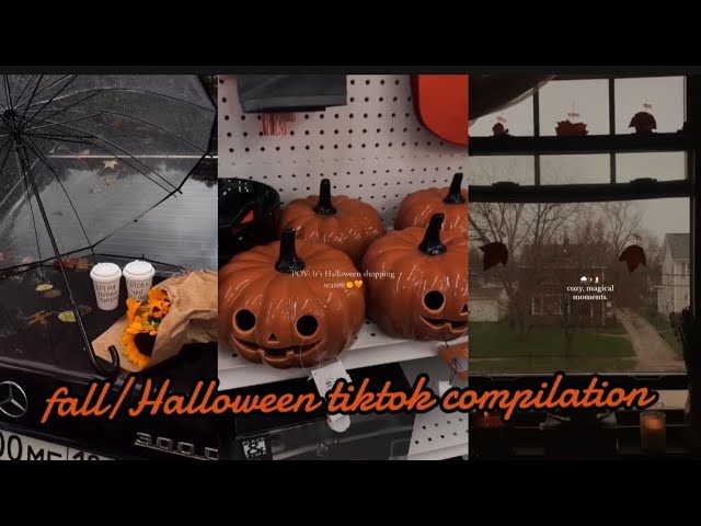 fall/halloween tiktok compilation🎃🕯| pt. 11 👻🎥