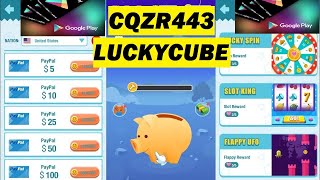 LUCKY CUBE - EARN PAYPAL MONEY % GOOGLE PLAY GIFTCARD! screenshot 4