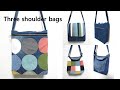 DIY 3종류 숄더백 만들기 컬렉션/ a collection of 3 shoulder bags