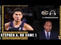 Stephen A. Smith: Devin Booker is special and tonight was another example of that | SC with SVP