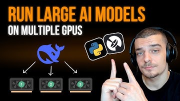 Large AI Models on Multiple Serverless GPUs in Python