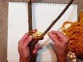 Branch weaving - how to create a WARP