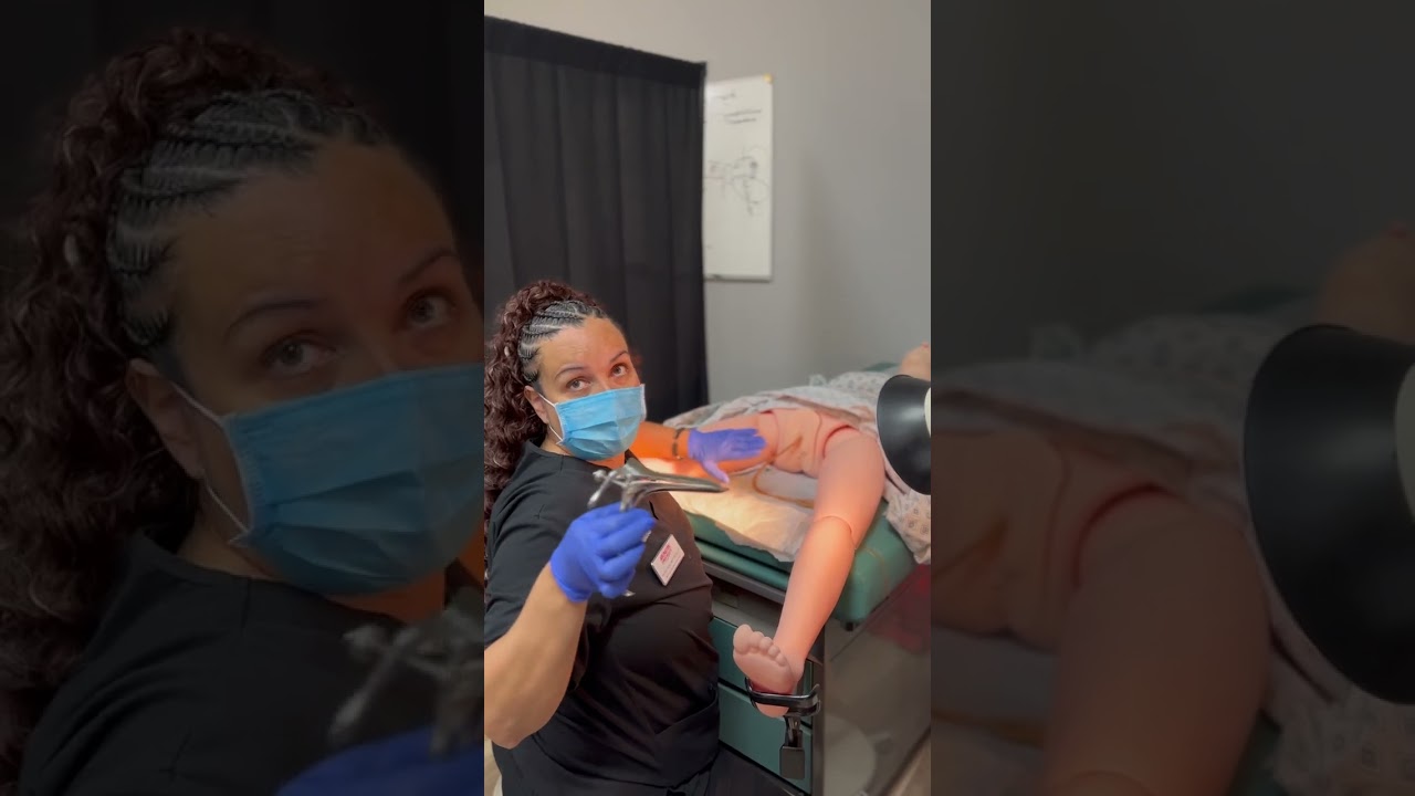 Assisting Pap Smear #medicalassistant #papsmear #lithotomy #medicaleducation #mzruizinstructor