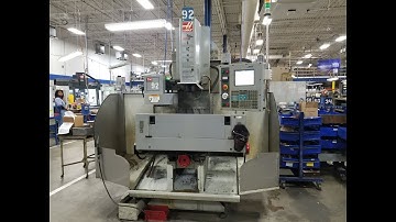 Haas TM 1 CNC Toolroom Mill with 10 Station Tool Changer, Rigid Tapping, Coolant Tank and More!