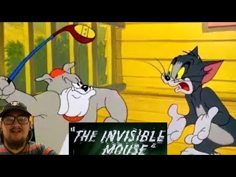 Tom And Jerry The Invisible Mouse 1947 First Time Watching Jerry Becomes Invisible 