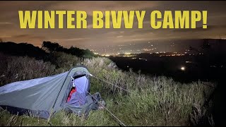 Winter Bivvy Camp, Great Outdoor Cooking and a look at the Stars!