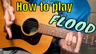 how to play flood by jars of clay (using standard - non-standard tunings)