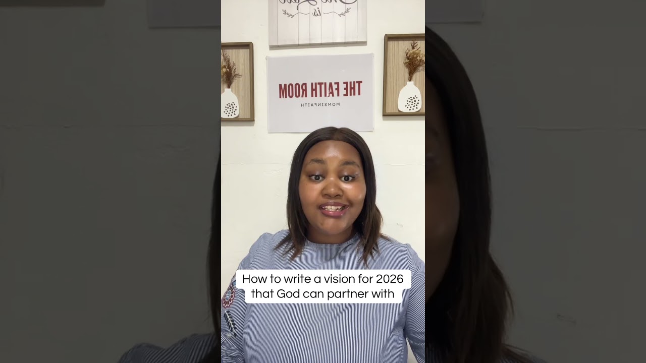 Как составить видение на 2026 год, с которым Бог сможет сотрудничать.