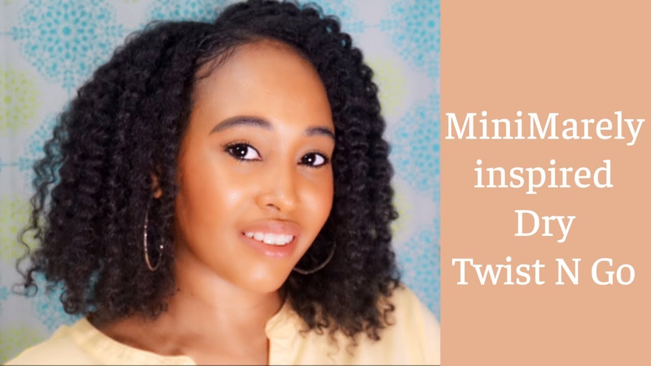 Twist N Go Quick Dry Twistout On Natural Hair Youtube