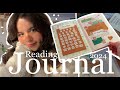 Create a reading journal with me  asmrbook recommendations 