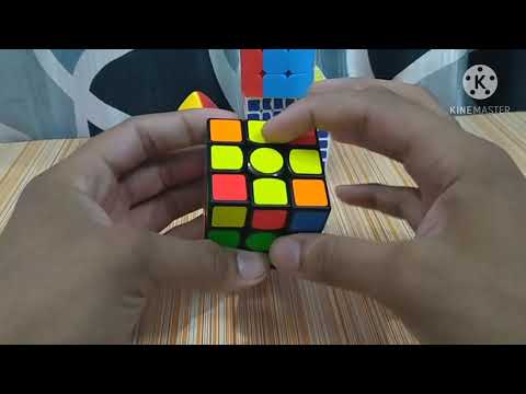 An Example solve of How to solve 3x3 Rubix Cube by Biginner's Method.