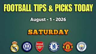 🟢 FOOTBALL TIPS & PICKS TODAY 🟢 | Saturday 1 | Club Friendly | Betting Tips screenshot 3
