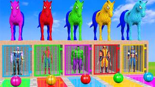 Long Slide Game with Cow Elephant Gorilla Hippopotamus Tiger 3d Animal Game Funny 3d Animals screenshot 3