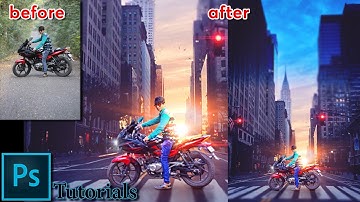 Photoshop Manipulation Tutorial For beginner | make your first manipulation Photo