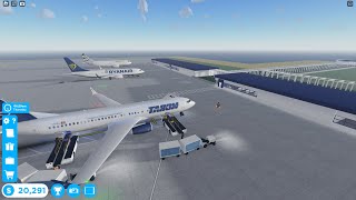 I fly the Tarom Airline in Cabin Crew simulator