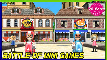 Wii party Battle of Minigames (Master CPU, Eng Sub ) Player Alonso Vs Alisha