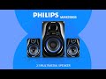 Philips mms2580b  21 channel multimedia speaker  product display