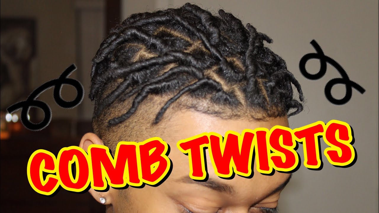 My New 'Do: Comb Twists | Men's Natural Hairstyles - YouTube