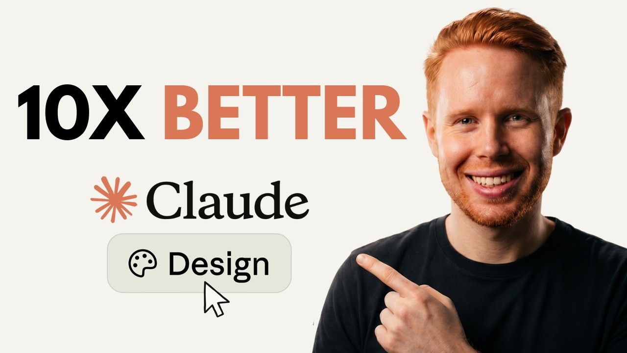 How I Built INSANE Claude Design Websites In 10 Minutes: video thumbnail