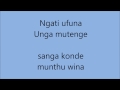 Anajaila Lyric Video - Kantu, Wezi, Bombshell